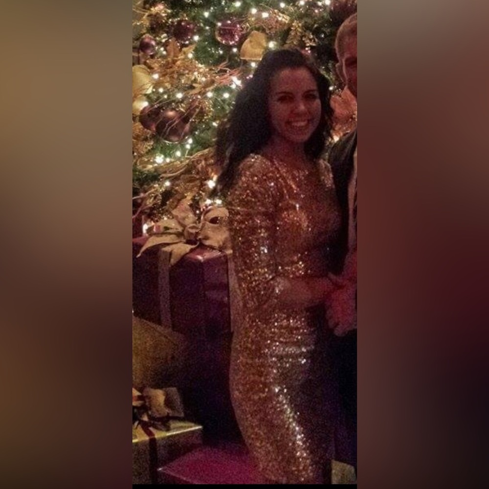 Pink Sequin Dress